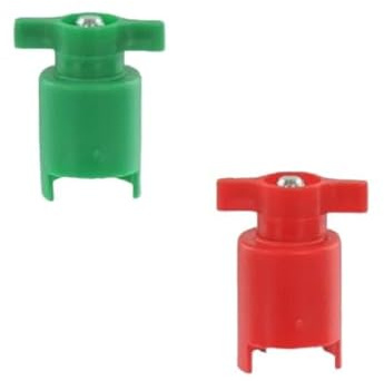 Batterieklemme Set Minus- und Pluspol 12V, Anschluss oben, bis 50 mm² Kabelanschluss