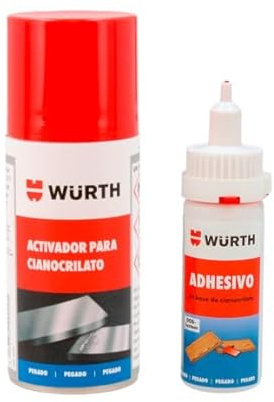 Set Pegamento Cianocrilato 50g + Activador 150g Instantáneo (2 Componentes)