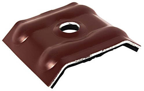 500 Kalotten 26/50 Rotbraun RAL 8012 für Trapezblech 76/18 Lichtplatten | 20/1100 Weckman Rotbraun RAL 8012