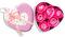 Sevenriver Handgemachte koreanische Rosenblüten aus Seife, Rosa, 6 Stück
