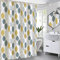 X-Labor Wasserabweisend Duschvorhang 240x200cm Dick Textil Stoff Anti-Schimmel inkl. 12 Duschvorhangringe Waschbar Badewannevorhang 240x200cm Muster-B