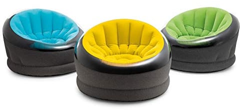 Intex Empire Chair Aufblasbare Möbel, Kunststoff, Farbe kann variieren, Einheitsgröße