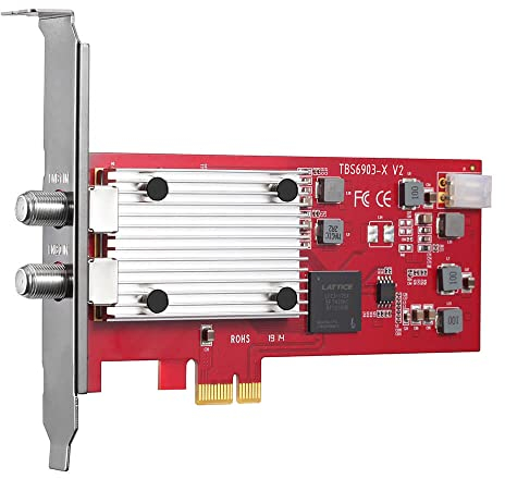 Viewtek TBS6903-X Professional DVB-S2X Dual Tuner PCIe Card