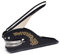 Personalised Book Embossing Stamp; Ex Libris or Library of Stamp for Book Readers, Book Collectors and Libraries. Lots of Designs to Customise with Company/Personal Name (Black & Gold)