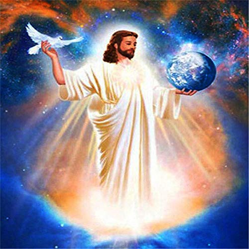 1000 Stück hölzerne Puzzles für Erwachsene Kinder Die Erde unter der Vormundschaft Jesu Große pädagogische intellektuelle Gemälde Puzzlespiel Spielzeug Geschenk für die Wanddekoration Puzzle Bodenpuz