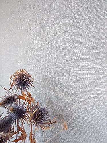 Newroom Tapete Grau Vliestapete Einfarbig - Unitapete Uni Stoff-Optik Textil-Optik Modern Leinen-Optik Struktur inkl. Tapezier-Ratgeber