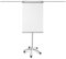 MOB Flipchart Ständer Whiteboard fahrbar mit Rollenfuss Ständer 67x105cm | Höhenverstellbar bis 210cm, Beschreibbar, Trocken abwischbar, magnetisch Flip Chart mit Magnettafel rollbar & Armen Piranha