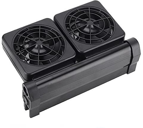 Aquarium Aquarium Chillers Fan Aquarium Kühl Marine Fan Black 2 Fans