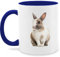 Tasse Tassen 325ml - Ostergeschenke - Hasenmotiv Ostern Hase Motiv Hasen I Oster Hase I Osterhase - 325 ml - Dunkelblau - hasentasse ostertassen, ostermotiv hasi kaffeebecher ostertassen