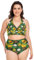 Bananen, Kokosnuss, Mango Mädchen Plus Size Bikini Set Zweiteilige Badeanzug Badebekleidung für Strand Damen Frauen