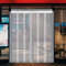 JIwqDY Rideau à Bandes 1,7mm Épaisseur, Rideau a Lamelles PVC Transparent Bandes de Porte Plastique pour Garage, Entrepôt, Grange (Color : Clear, Size : 90x200cm)