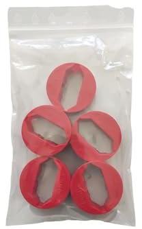 N&L 5x Pinfix Steckdosenadapter (rot)