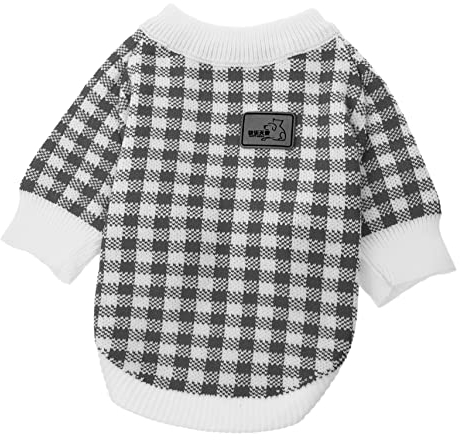 ORFOFE Pet Dog Sweater Lightweight Warm Costume for Stylish for Parties and Daily Wear for Dogs and Puppies