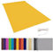 Ygann Balkon Sichtschutz PB2 PES blickdichte Balkonumspannung mit Ösen und Kabelbinder 8 Tage geliefert - in div.352 Größen & 15 Farben 420D Gelb,0.6x3.5m