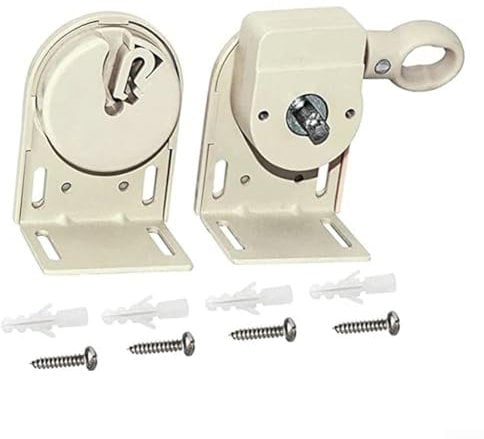 Kit di riparazione di ricambio per tende a rullo, compatibile con la maggior parte delle tende a rullo per esterni (beige)