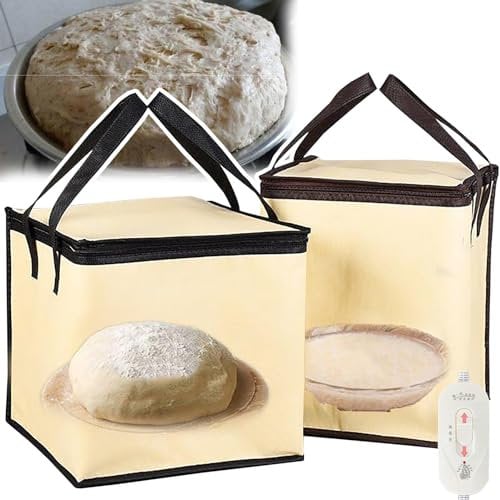 TeiggäRschrank Mit Heizung (20 L, 30 L, 35 L, 50 L), 3-Stufen-Einstellung + Wiederverwendbar + Niedertemperaturheizung, Sauerteig-GäRtank, Werkzeugset FüR Die Herstellung Von Sauerteigbrot,30L