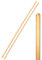 Wooden Broom Handle Stick Replacement Wood Handle Heavy Duty Durable Wood Broom 48 inces (120 cm) Long Mop Handle 1/8 (28/29mm) Diameter Broomstick Wooden Pole Only (Pack of 2, 1/8 (28/29mm))