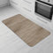 Comart - Tappeto Cucina Nancy - Antiscivolo - Lavabile in Lavatrice - Moderna Passatoia in Ciniglia - Runner per Corridoio e Cucina - Morbido e Resistente - Made in Italy - Tortora - 50x100 cm