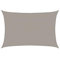 vidaXL Vela Parasole 160 g/m² Rettangolare Grigio Chiaro 4x5 m in HDPE, Vela ombreggiante, Ombra da Patio, tettoia ombreggiante, Vela da Giardino