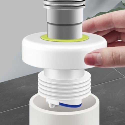 EXTRWORY Drain Pipe Hose Seal, Silicone Sealing Ring, Washing Machine Drain Hose Sealing Ring Stopper for Bathroom and Kitchen for 40/50 Tubes