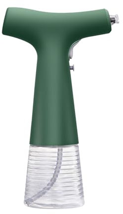 Brrnoo Pulverizador de Aceite para Cocinar, Dispensador de Aceite para Cocina, Modo de Flujo de Niebla, con Boquilla Ajustable, Botella de Pulverizador de Aceite Eléctrico de 240 Ml