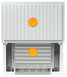 Televes 531983 SmartKom Intelligent Signal Combiner and Amplifier – Combines Up to 3 Antennas, Rotor Alternative, 32 Per-Channel Filters, Bluetooth App Control, ATSC 3.0 Ready, Made in Spain