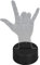 RASTKY Night Lights, 3D Sign Language I Love You Light Touch Control USB Or Battery Powered for Ine's Day Lamps 7 Color Changing Home Decoration Xmas