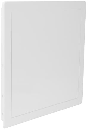 Repa Market Trockenbau Revisionsklappe 30x30 cm – Weiß ABS Kunststoff Abdeckung Sicherungskasten - Wand & Decke, Revisionstür Trockenbau, Wartungsklappe, Abdeckung Kabel Decke, Befliesbar, Badewanne