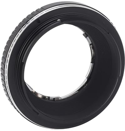Ausla Objektiv-Mount-Adapter für Yashica für GFX-Kameras, Manuelle Steuerung aus Aluminiumlegierung für Fotografie-Enthusiasten