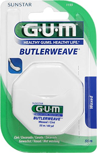 Seide Zahnseide mit Wachs gum-1155 54, 8 m
