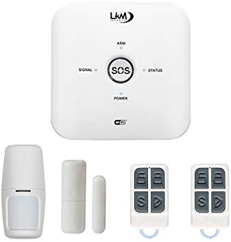 Antifurto casa Wireless Mya LKM Security Allarme GSM WiFi compatibile con Tuya gestione da remoto