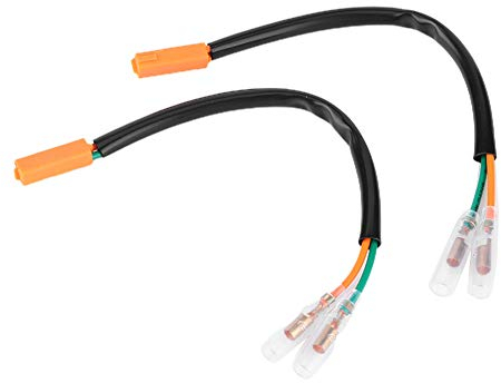KIMISS Motorrad-Blinker-Adapterkabel, Blinkerkabeladapter, Motorrad Blinker Kabeladapter Stecker Passend für Z125 Z250 Z300 Z650 Z900