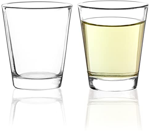 Youngever 8 Vasos de Chupito Cristal Baratos 60ML, Vasos de Vodka