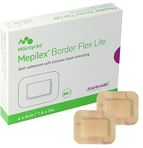Mepilex Border Flex Lite, 4 x 5 cm, 10-stück