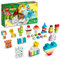LEGO DUPLO 10978 Boîte à briques classique créative pour tout-petits et enfants de 18 mois, avec jouets licorne, cœur et girafe