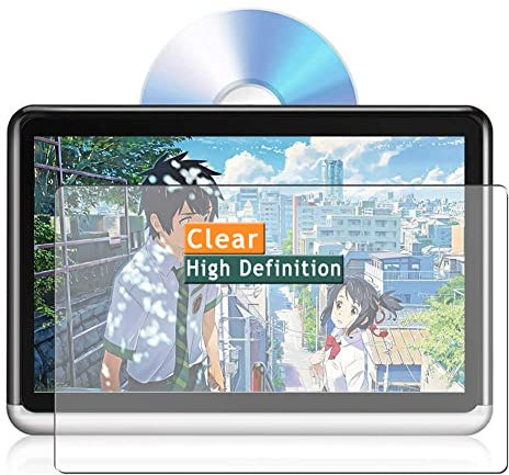 Vaxson 3-Pack Screen Protector, compatible with DDAUTO 10.1 DVD player, TPU Guard Film Protectors Sticker [NOT Tempered Glass] New