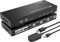 MT-VIKI 4K60Hz KVM Switch DisplayPort 4 Port DP KVM Switch an einem Monitor mit 4*DP Kabeln 4*USB Kabeln 4:4:4 UHD Unterstützt Hotkey Desktopsteuerung Auto Switch 4 USB Port