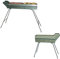 Barbecue cuoci arrosticini a Carbone fornacella griglia per arrosti spiedini Carne Pesce-Grande