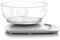 Laica KS1060 Báscula de Cocina Digital con Bol de gran capacidad, Pantalla LCD, Función Tara, Peso máximo 5 kg
