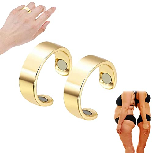 Lymphdrainage Magnetring, Magnetischer Lymphentgiftungsring, Reines Kupfer Magnetringe Öffnung verstellbar, Damen und Herren