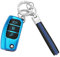 Koaudb Autoschlüssel Hülle Cover Passt für Ford Focus Fiesta Galaxy Kuga C-Max S-Max Mondeo MK4 3 Tasten Schlüsseletui TPU Schlüsselhülle mit Schlüsselanhänger-Lanyard (CL-Frd-3F-E)