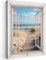MuchoWow© Stampa Su Tela 30x40 cm Decorazioni Pareti Canvas Grandi Dimensioni Quadri Con Cornice Moderni Quadro Soggiorno Foto Camera Da LettoFinestra - Mare - Nature - Spiaggia