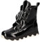 2Go Fashion Damen 8980-601 Mode-Stiefel, schwarz/weiß, 40 EU