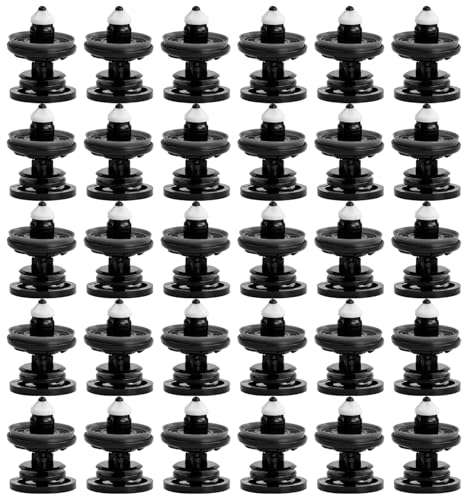 30 clips de fixation voiture clip de panneau de porte de voiture 7L6868243 de fixation de voiture en plastique clips de garniture de porte universels pour T5, A1 A4 A5 A6, Golf 5 6 7