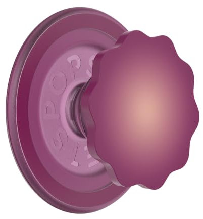 PopSockets Phone Grip for MagSafe with Kickstand, Magnetic Stand, Swappable Top, Secure Hold for iPhone MagSafe Cases, Phone & Tablet Grip - Red Wine