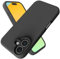 Andwing For iPhone 16 Case,Liquid Silicone Case For iPhone 16 Phone case Soft Phone Case Shockproof Cover Anti-Fingerprint Anti-Slip,For iPhone 16 6.1 Black