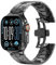 KADES 49mm 46mm 45mm 44mm 42mm(Series 3) für Apple Watch ultra 2 Armband,24mm verbreitertes Design Titan Metall Glieder armband für Appl Watch Ultra 2/Ultra,Series 10/9/8/7/6/5/4/3/2/1,Schwarz