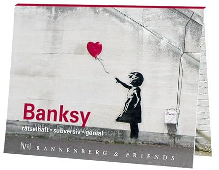 Rannenberg & friends Postkartenbuch Banksy - rätselhaft, subversiv, genial | 15 Postkartenset mit Motiven | Grußkarten für jeden Anlass