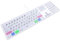 HRH Tastatur für iMac G6 MB110LL/B und MB110LL/A A1243 Tastatur mit Ziffernblock und Nummernblock Druck mit: Davinci Resolve Funktionskombinationen Hotkeys Design Silikon-Tastaturabdeckung