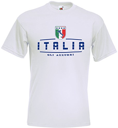 Italien Italia EM T-Shirt 2021 Fanshirt Weiß L